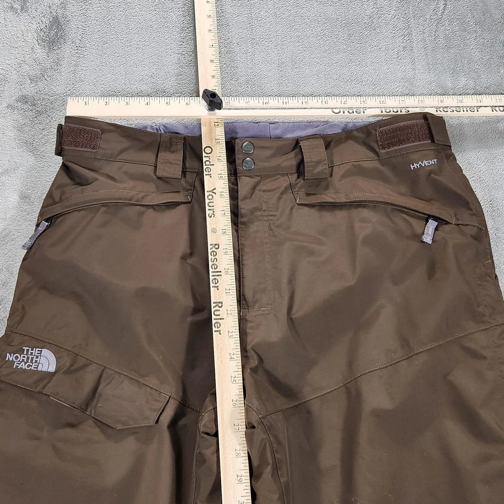 The‎ North Face Pants Mens XL Brown HyVent Insulated Snow Ski Waterproof Winter